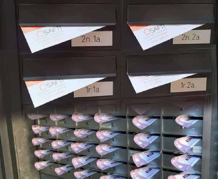 Comercialización a través de buzoneo en Cangas de Morrazo