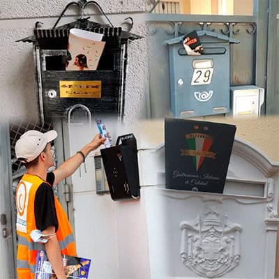 Promoción local: Buzoneo en acción en Santa Uxía de Ribeira