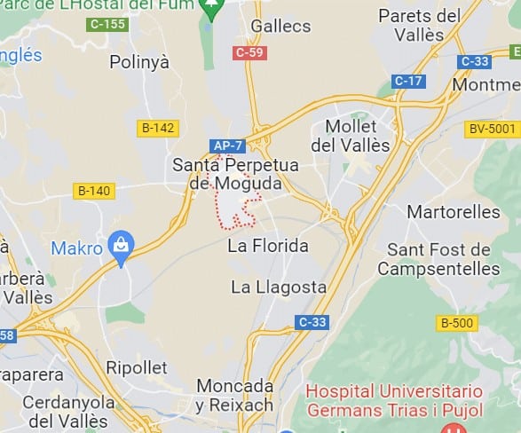 Localidades de buzoneo en Santa Perpetua de Moguda