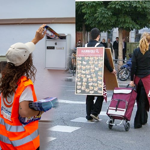 Acciones combinadas con promotoras y azafatas Cercedilla