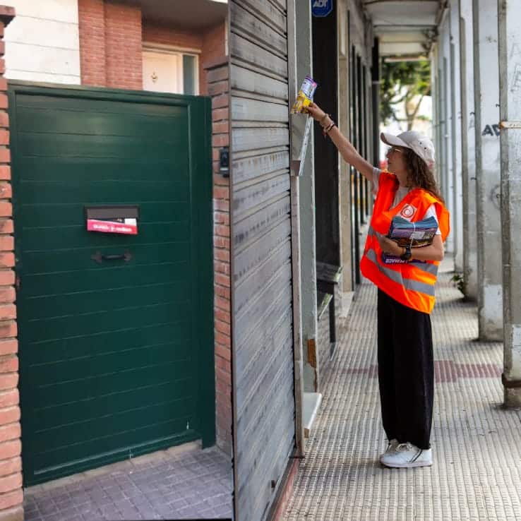 Entrega de buzoneo en Espartinas