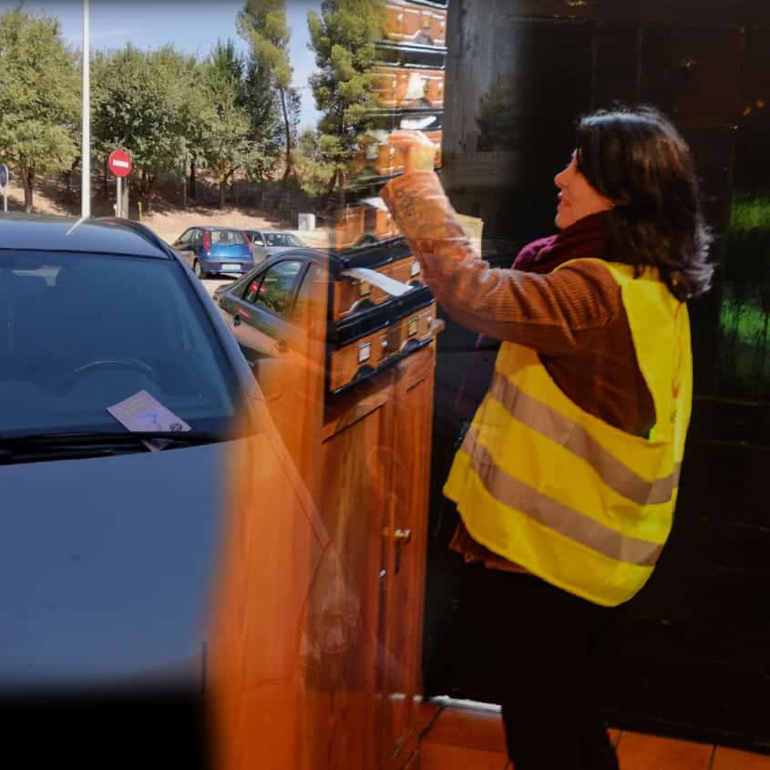 Generación de lead con buzoneo barrio Almenara