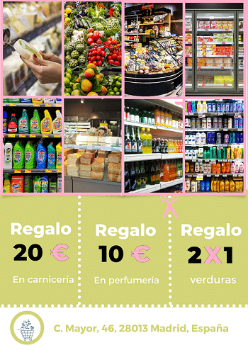 flyers para supermercados en Barcelona