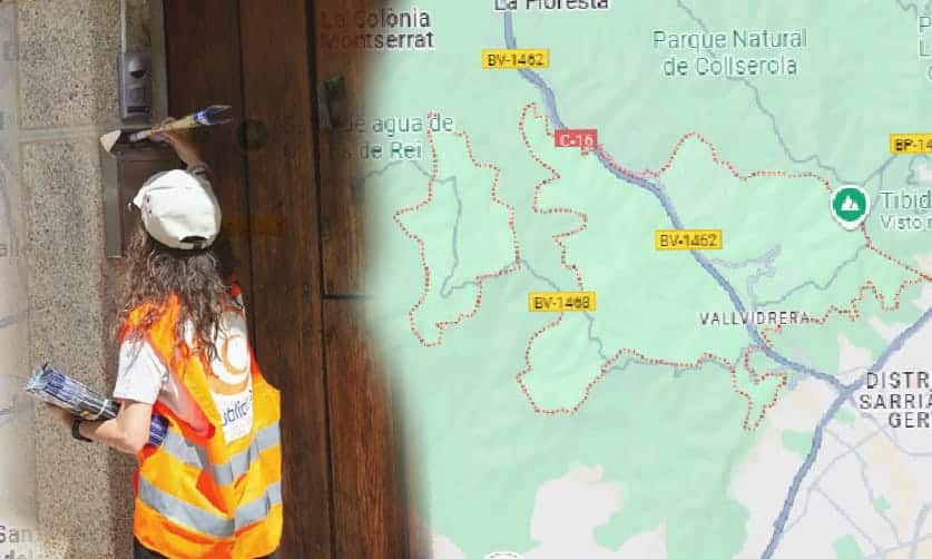 Campañas de buzoneo en Vallvidrera, Tibidabo i les Planes