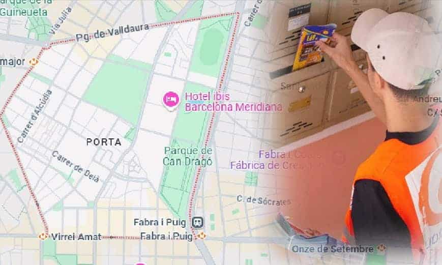 campañas de buzoneo en Porta y reparto de publicidad
