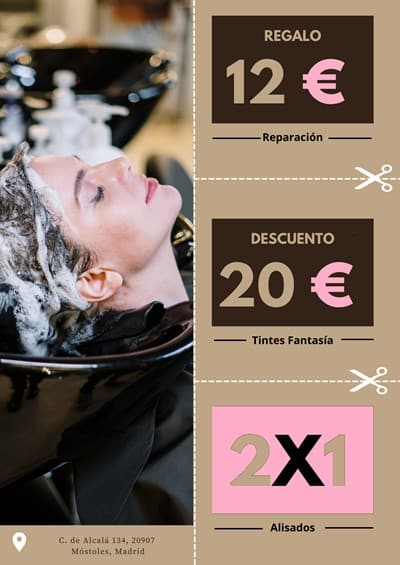 Cupones en Peluquerias