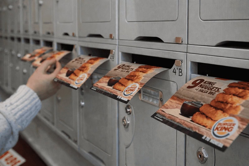 Reparto de folletos Burguer King